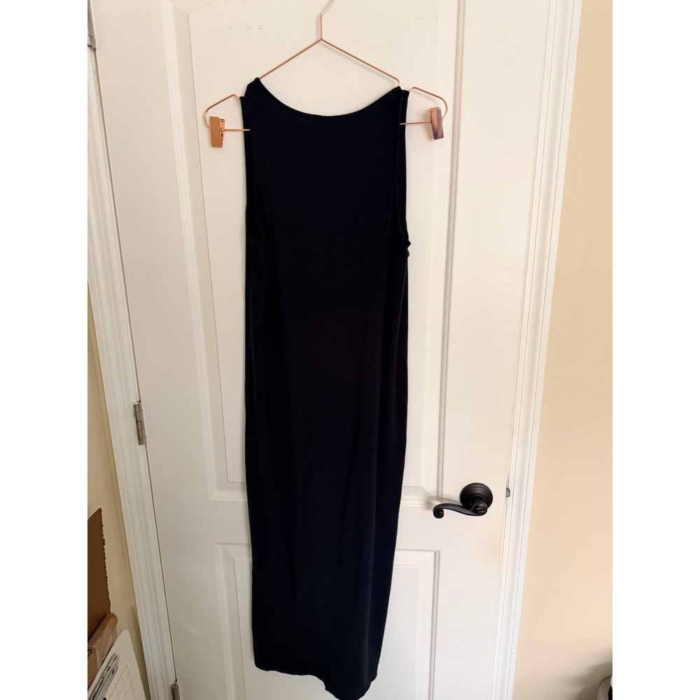 The Group‎ Babaton Black Sleeveless Evelina Midi Dress Size M - Picture 6 of 6